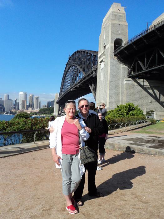 we Sydney shore bridge